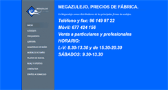 Desktop Screenshot of megazulejo.com