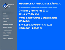 Tablet Screenshot of megazulejo.com